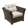 Hospitality Rattan Patio Fiji Lounge Chair with Cushions - Hospitality Rattan Patio Fiji Lounge Chair with Cushions