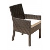 Hospitality Rattan Patio Fiji Stackable Armchair With Cushion