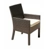 Hospitality Rattan Patio Fiji Stackable Armchair With Cushion - Hospitality Rattan Patio Fiji Stackable Armchair With Cushion