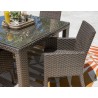 Hospitality Rattan Patio Fiji Stackable Armchair Dining View