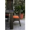 Hospitality Rattan Patio Fiji Stackable Side Chair - Hospitality Rattan Patio Fiji Stackable Side Chair
