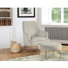 Alpine Furniture Rebecca Leisure Chair in Grey - Lifestyle 