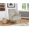 Alpine Furniture Rebecca Leisure Chair in Grey - Lifestyle