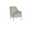 Alpine Furniture Rebecca Leisure Chair in Grey - Angled - Alpine Furniture Rebecca Leisure Chair in Grey - Angled