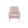 Alpine Furniture Rebecca Leisure Chair in Pink - Front