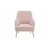 Alpine Furniture Rebecca Leisure Chair in Pink - Front - Alpine Furniture Rebecca Leisure Chair in Pink - Front