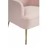 Alpine Furniture Rebecca Leisure Chair in Pink - Leg Close-up - Alpine Furniture Rebecca Leisure Chair in Pink - Leg Close-up