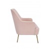 Alpine Furniture Rebecca Leisure Chair in Pink - Side