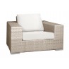 Hospitality Rattan Patio Rubix Lounge Chair with Cushion 001