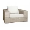 Hospitality Rattan Patio Rubix Lounge Chair with Cushion 001 - Hospitality Rattan Patio Rubix Lounge Chair with Cushion 001
