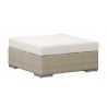 Hospitality Rattan Patio Rubix Ottoman with Cushion 001