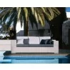 Hospitality Rattan Patio Rubix Sofa with Cushion - Hospitality Rattan Patio Rubix Sofa with Cushion