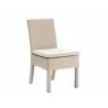 Hospitality Rattan Patio Rubix Stackable Side Chair - Hospitality Rattan Patio Rubix Stackable Side Chair
