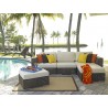 Hospitality Rattan Patio Soho 5-Piece Modular Sectional Set