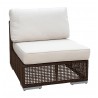 Hospitality Rattan Patio Soho Modular Armless Chair 001