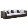 Hospitality Rattan Patio Soho 3-Piece Modular Sofa 001