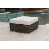 Hospitality Rattan Patio Soho Ottoman with Cushion