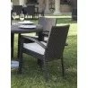 Hospitality Rattan Patio Soho Stackable Armchair - Hospitality Rattan Patio Soho Stackable Armchair