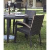 Hospitality Rattan Patio Soho Stackable Armchair Without Cushion