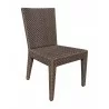 Hospitality Rattan Patio Soho Side Chair Front - Hospitality Rattan Patio Soho Side Chair Front