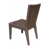 Hospitality Rattan Patio Soho Side Chair Back