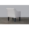 Baxton Studio Brittany Club Chair - Back Angled Lifestyle