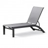 Telescope Casual Kendall Sling Stacking Armless Lay-Flat Chaise