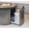 Outdoor Greatroom Company Edison Fire Table - Storage View