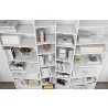 TemaHome Valsa Composition 2012-003 in Pure White - Top Angle Lifestyle