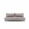  Innovation Living Supremax Deluxe Excess Sofa - Front - Light Grey -  Innovation Living Supremax Deluxe Excess Sofa - Front - Light Grey