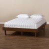  Baxton Studio Liliya Wood Platform Bed Frame