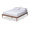 Baxton Studio Iseline Platform Bed Frame - Full