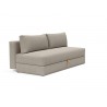 Innovation Living Osvald Sofa Bed - Kenya Gravel - Angled