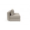 Innovation Living Osvald Sofa Bed - Kenya Gravel - Side Angled