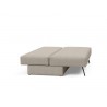 Innovation Living Osvald Sofa Bed - Kenya Gravel - Angled Fully Folded