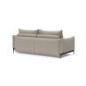 Innovation Living Malloy Sofa Bed - Kenya Gravel - Back Angled