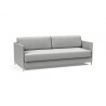 Innovation Living Muito Sofa Bed - Micro Check Grey - Angled View