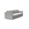 Innovation Living Muito Sofa Bed - Micro Check Grey - Side Angled
