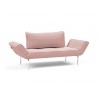  Innovation Living Zeal Straw Daybed - Vivus Dusty Coral - Angled View