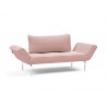  Innovation Living Zeal Straw Daybed - Vivus Dusty Coral - Angled View