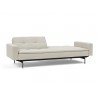 Innovation Living Dublexo Pin Sofa Bed With Arms - Mixed Dance Natural - Angled and Filded