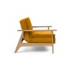 Innovation Living Dublexo Frej Chair Oak - Elegance Burned Curry - Side Angled