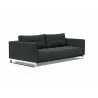 Innovation Living Cassius D.E.L. Sofa Bed - Boucle Black Raven - Angled View - Innovation Living Cassius D.E.L. Sofa Bed - Boucle Black Raven - Angled View