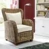 Nova Solo Wickerworks Natural Rattan Queen Chair -  Lifestyle - Nova Solo Wickerworks Natural Rattan Queen Chair -  Lifestyle