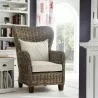 Nova Solo Wickerworks King Chair- Lifestyle Indoor - Nova Solo Wickerworks King Chair- Lifestyle Indoor