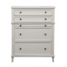 Alpine Furniture Potter Chest in French White - Front