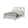 Alpine Furniture Potter Full Size Bed in French White - Angled - Alpine Furniture Potter Full Size Bed in French White - Angled