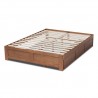 Baxton Studio Wren Platform Storage Bed Frame