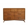 Alpine Furniture Flynn Dresser in Acorn - Front