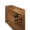 Alpine Furniture Flynn Dresser in Acorn - Dresser Close-up